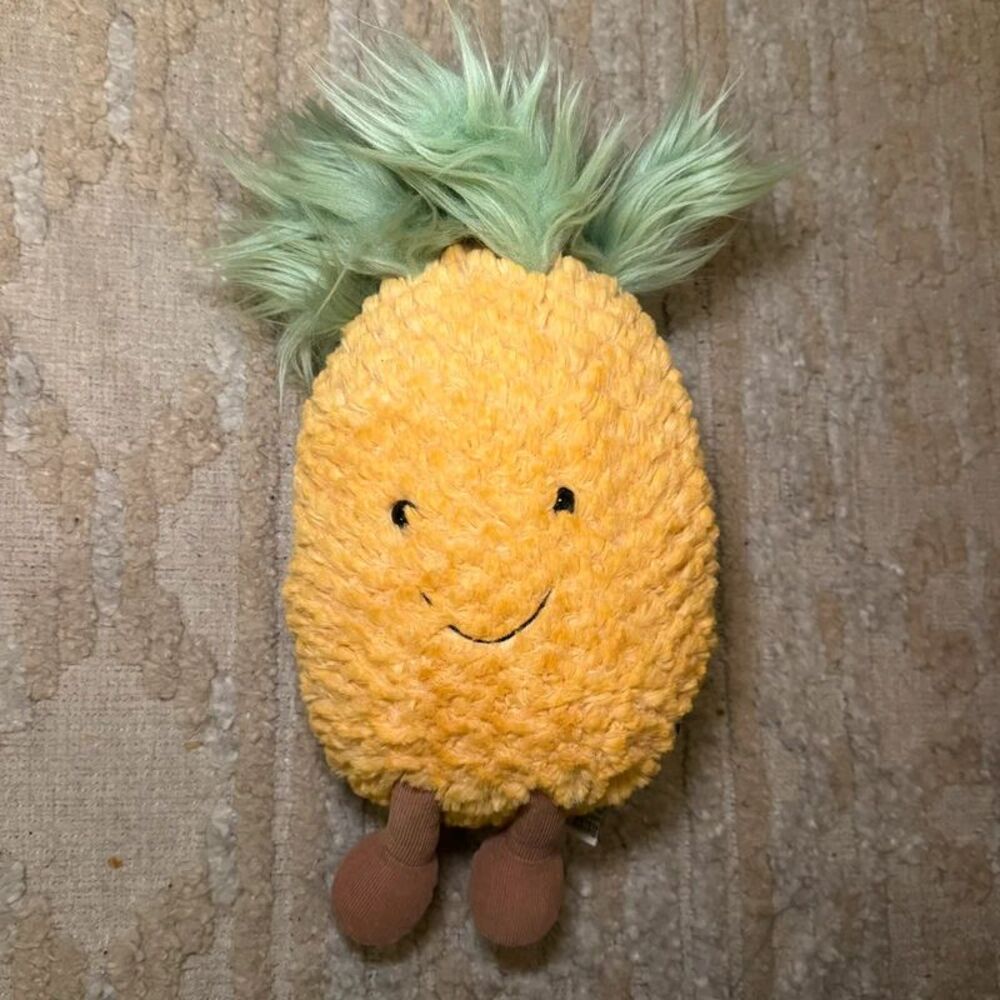NWT Jellycat Amuseable Pineapple Medium 10" Plush Retired Rare Original Tags